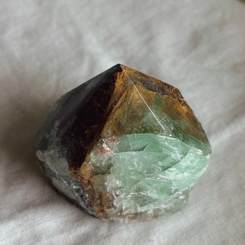 punta grezza - Fluorite Arcobaleno